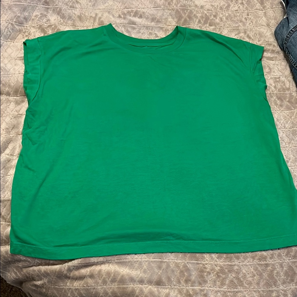 A New Day Green Short Sleeve Tee